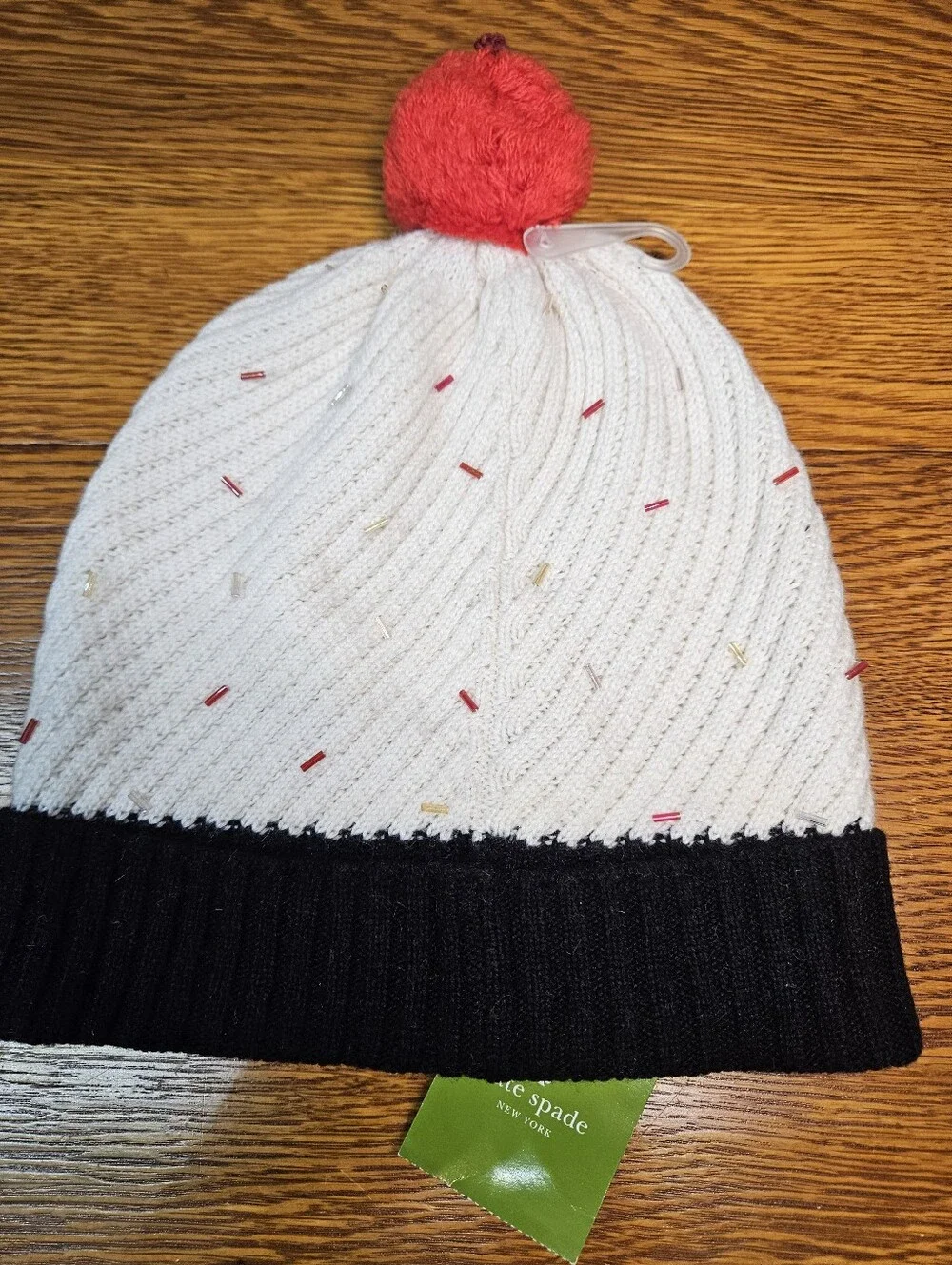Kate Spade Cupcake Sprinkles beanie